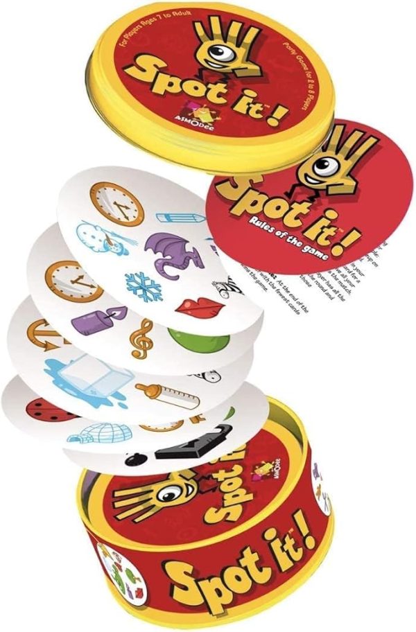 (Clearance at $9.9, limited to today)Zygomatic Spot It! Original Party Game - Image 5